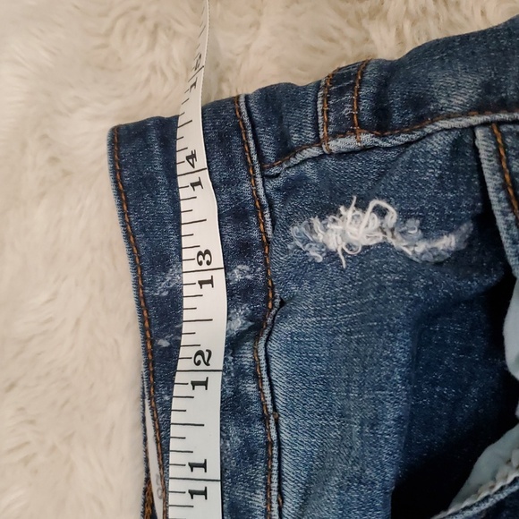 KanCan Distressed Denim Shorts 28/9 - Picture 8 of 10